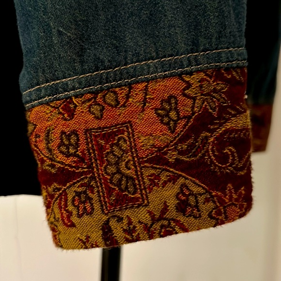 Boho Jean Jacket - Picture 6 of 6